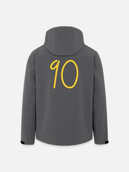 90 - Veste softshell homme en polyester recyclé Stanley/Stella - noir