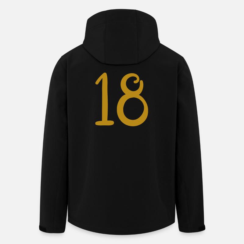 18 - Veste softshell homme en polyester recyclé Stanley/Stella - noir
