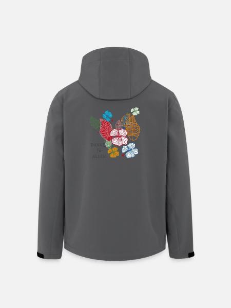 Danke für alles - Recycelte Männer Softshell-Jacke von Stanley/Stella - Schwarz