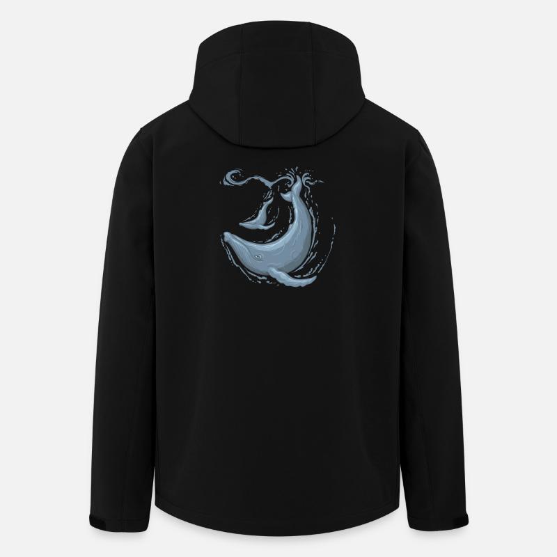 humpback - Veste softshell homme en polyester recyclé Stanley/Stella - noir