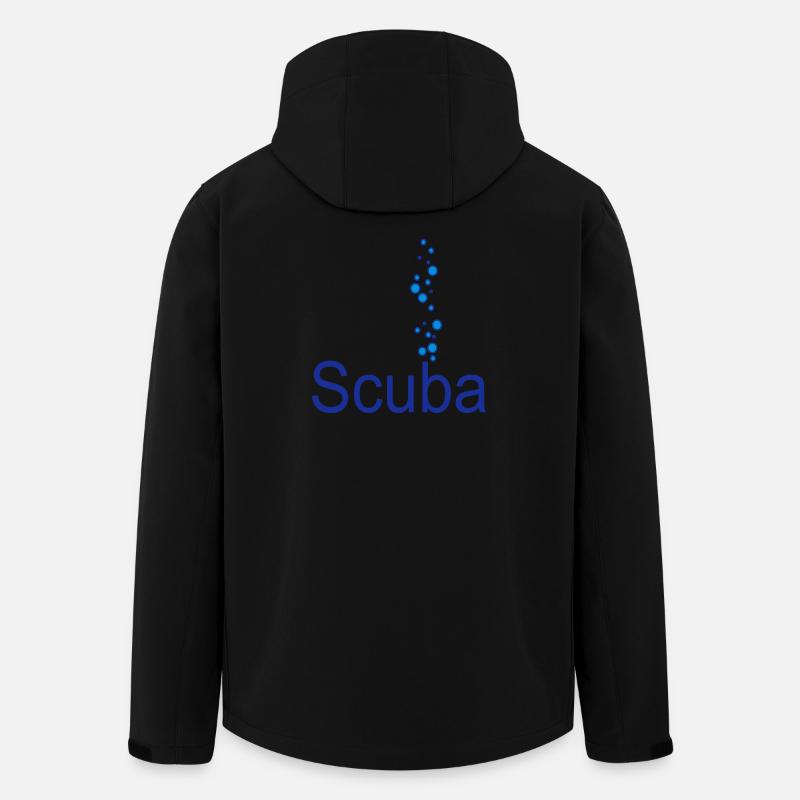 Scuba - Veste softshell homme en polyester recyclé Stanley/Stella - noir