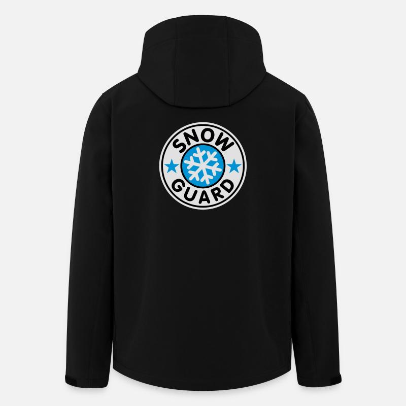 Snow Guard - Recycelte Männer Softshell-Jacke von Stanley/Stella - Schwarz