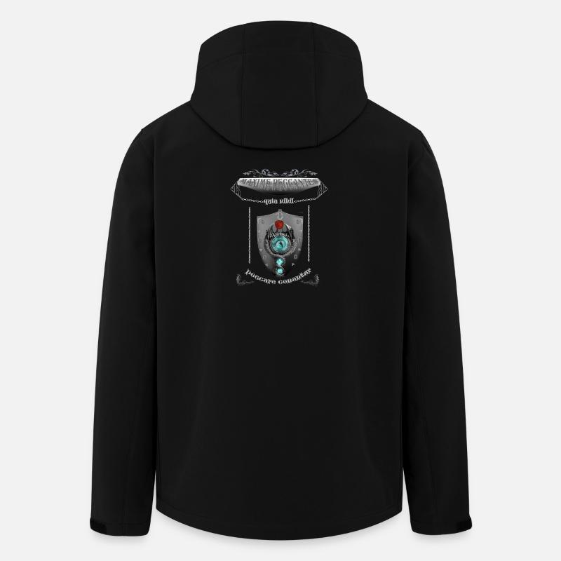 maxime peccantes - Recycelte Männer Softshell-Jacke von Stanley/Stella - Schwarz