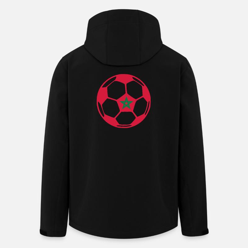ballMOROCCO - Men’s Recycled Softshell Jacket by Stanley/Stella - black