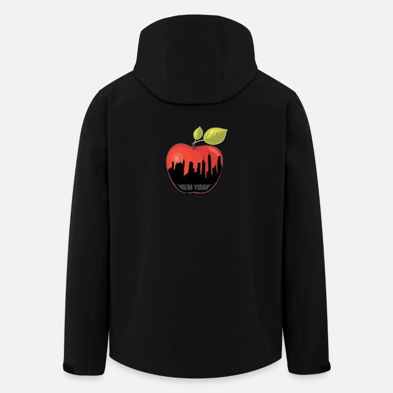 BIG APPLE - Veste softshell homme en polyester recyclé Discoverer Stanley/Stella - noir