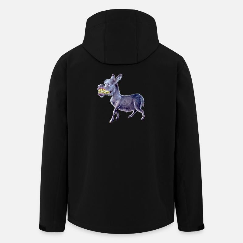 Âne Morgenstund - Veste softshell homme en polyester recyclé Stanley/Stella - noir