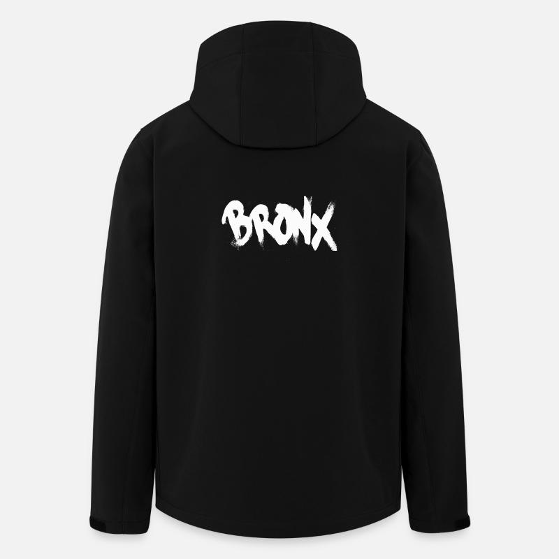 Bronx - Recycelte Männer Softshell-Jacke von Stanley/Stella - Schwarz