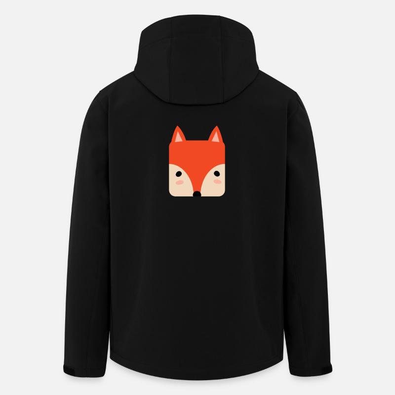 Fox - Men’s Recycled Softshell Jacket by Stanley/Stella - black