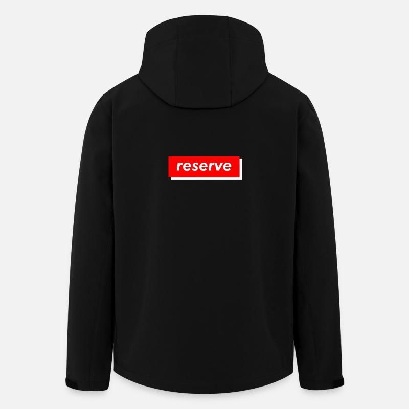 reserve - Recycelte Männer Softshell-Jacke von Stanley/Stella - Schwarz