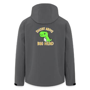 T-Rex - Veste softshell homme en polyester recyclé Stanley/Stella - charbon - Dos - AI Model Male 185 light (185cm)