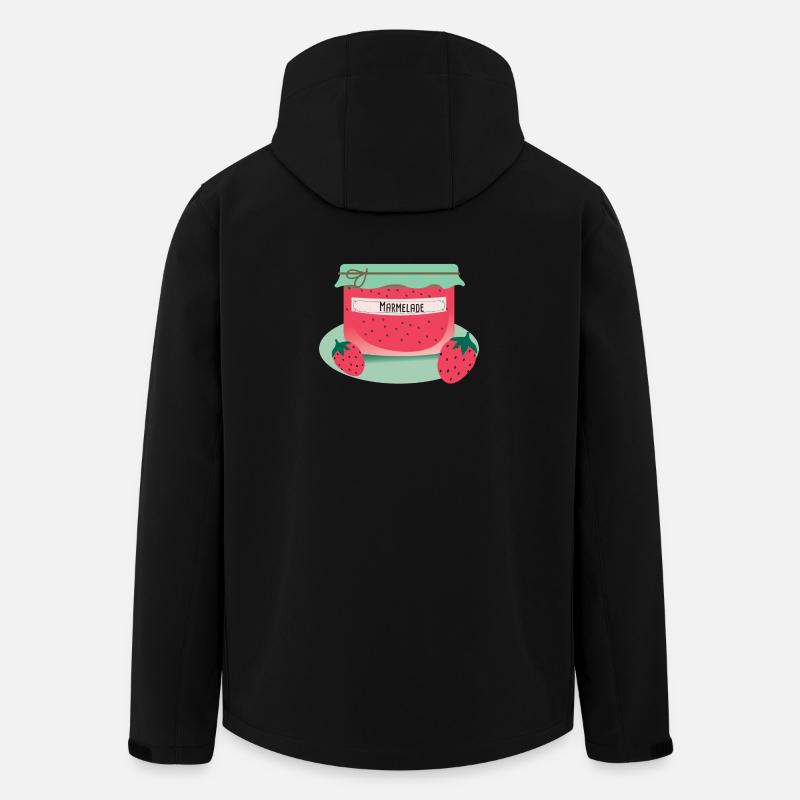 Marmelade - Recycelte Männer Softshell-Jacke von Stanley/Stella - Schwarz