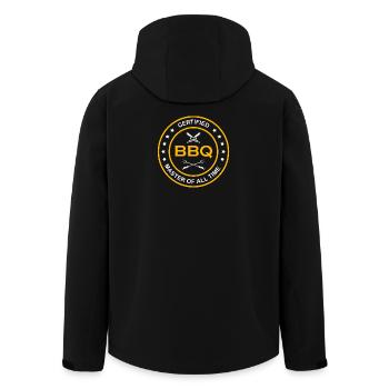 Barbecue Grill Barbecue Barbecue Grill Grill Grill - Veste softshell homme en polyester recyclé Stanley/Stella - noir - Dos - AI Model Male 185 light (185cm)