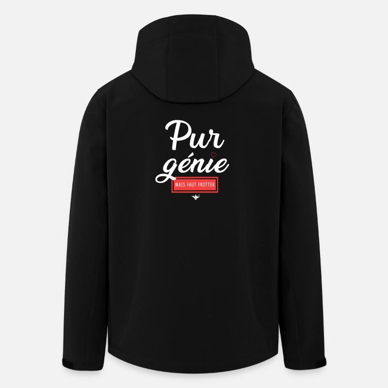 Humor und Emotion Chatastrophe - Recycelte Männer Softshell-Jacke von Stanley/Stella - Schwarz
