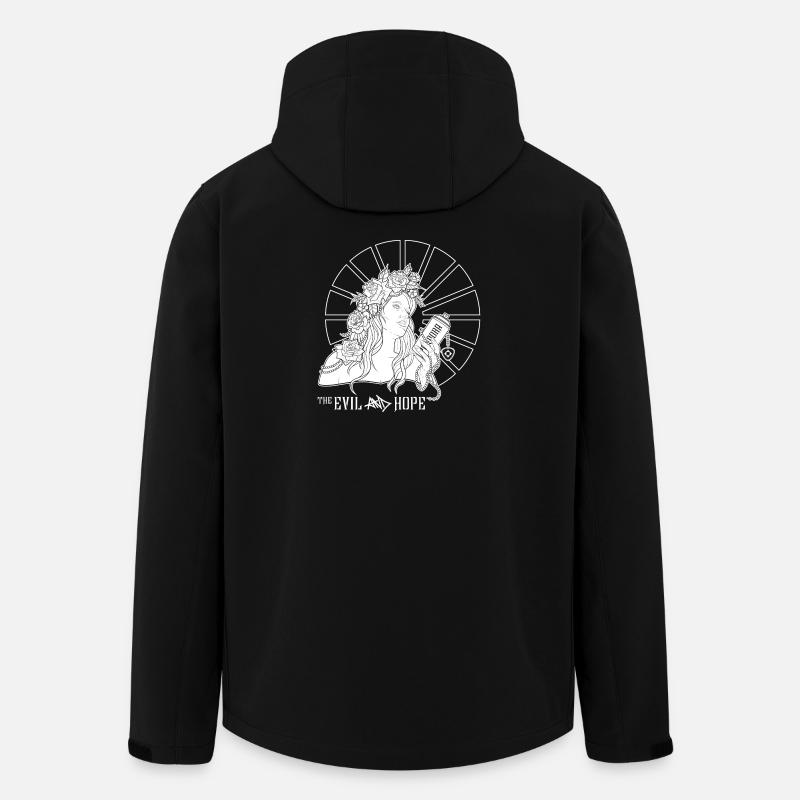 Pandora - Men’s Recycled Softshell Jacket by Stanley/Stella - black
