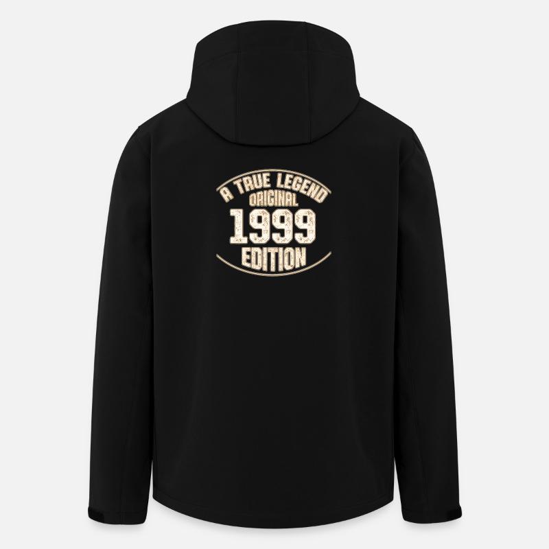 1999 année de naissance - Veste softshell homme en polyester recyclé Stanley/Stella - noir
