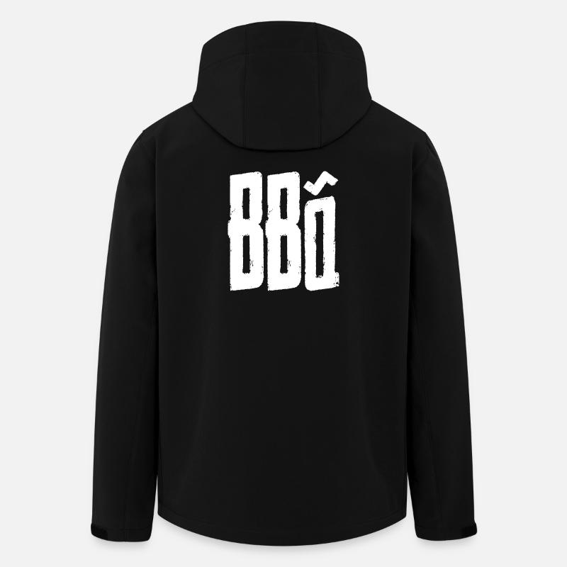 Graffiti-inspired print design - Men’s Recycled Softshell Jacket by Stanley/Stella - black