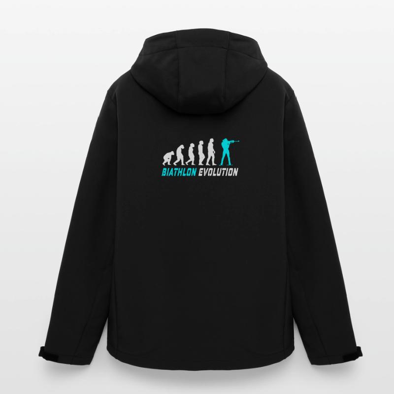 Conception / idée cadeau Evolution biathlon Veste softshell homme en polyester recyclé Stanley/Stella