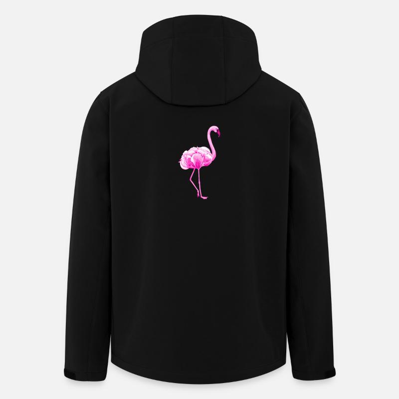 Flamingo - Veste softshell homme en polyester recyclé Stanley/Stella - noir