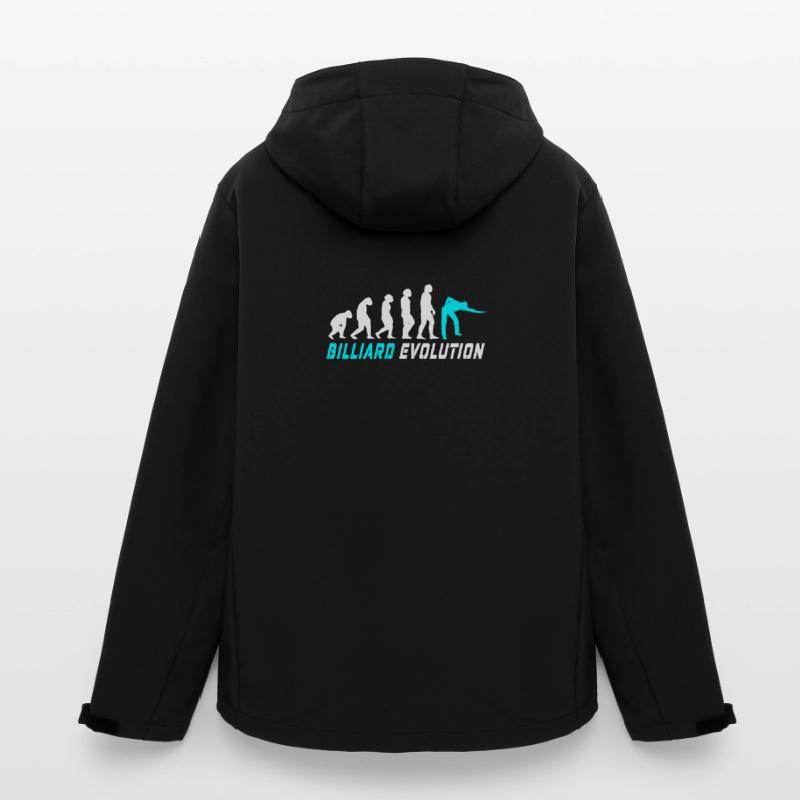 Conception d'évolution de billard / idée cadeau Veste softshell homme en polyester recyclé Stanley/Stella