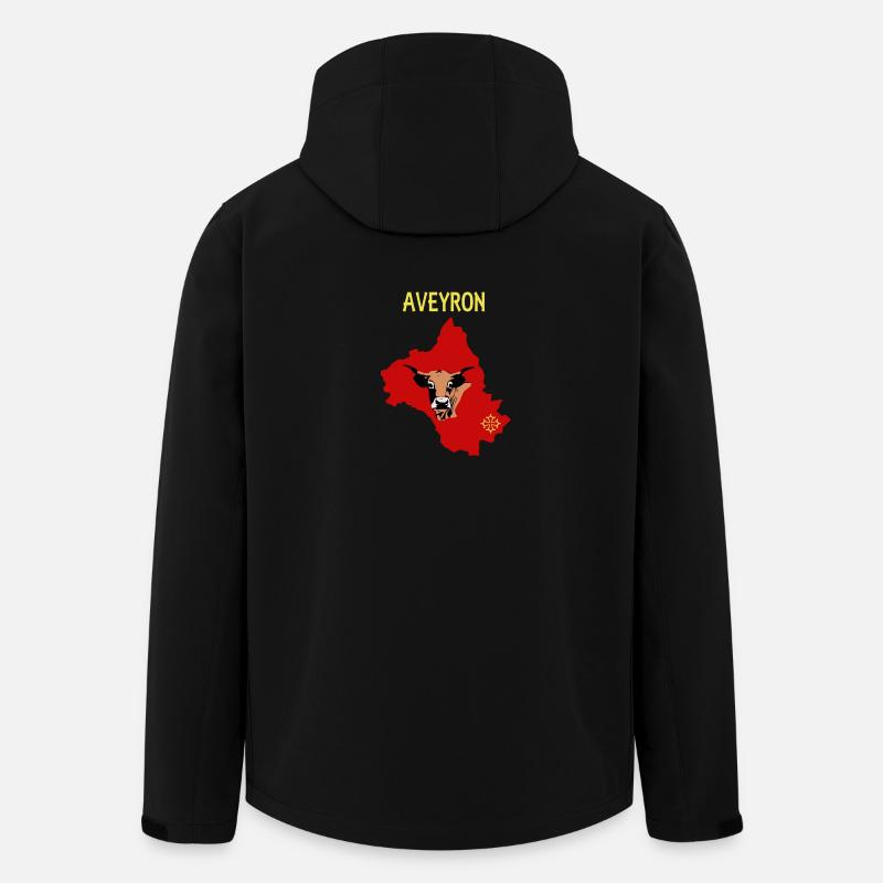 Aveyron - Recycelte Männer Softshell-Jacke von Stanley/Stella - Schwarz