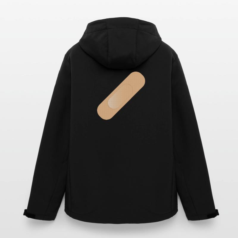 Un dispositif simple de fixation comme élément de conception Veste softshell homme en polyester recyclé Stanley/Stella