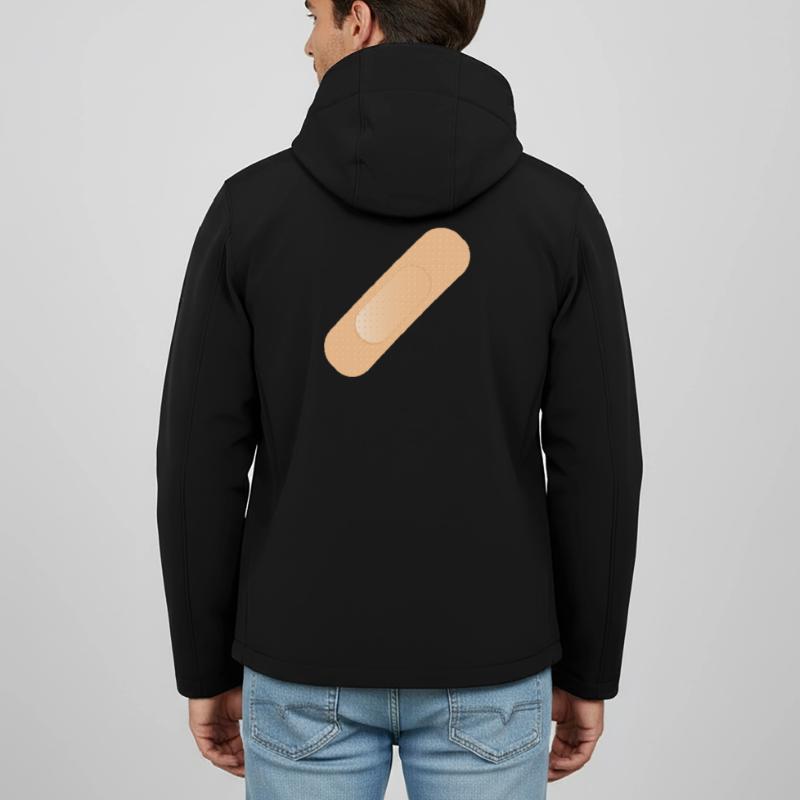 Un dispositif simple de fixation comme élément de conception Veste softshell homme en polyester recyclé Stanley/Stella