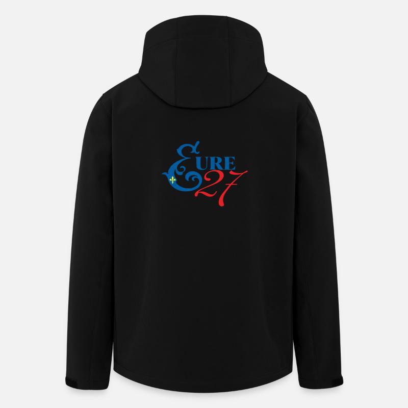 Eure - Men’s Recycled Softshell Jacket by Stanley/Stella - black