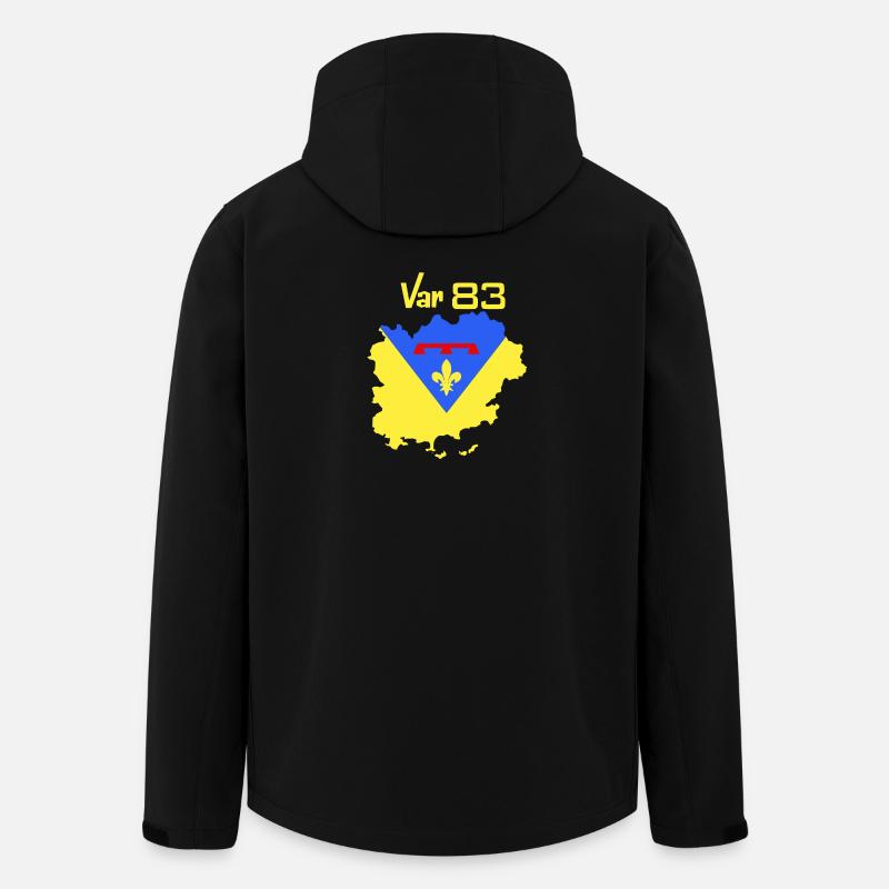 Var - Men’s Recycled Softshell Jacket by Stanley/Stella - black