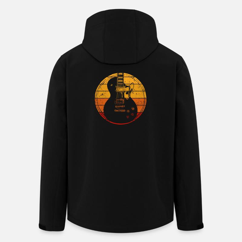 Electric Guitar - Recycelte Männer Softshell-Jacke von Stanley/Stella - Schwarz