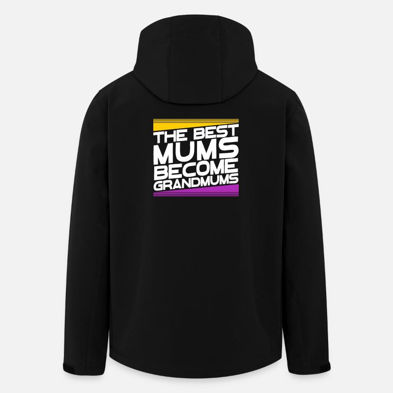 Oma Glückwunsch Großmutter Großmama Statement - Recycelte Männer Softshell-Jacke von Stanley/Stella - Schwarz