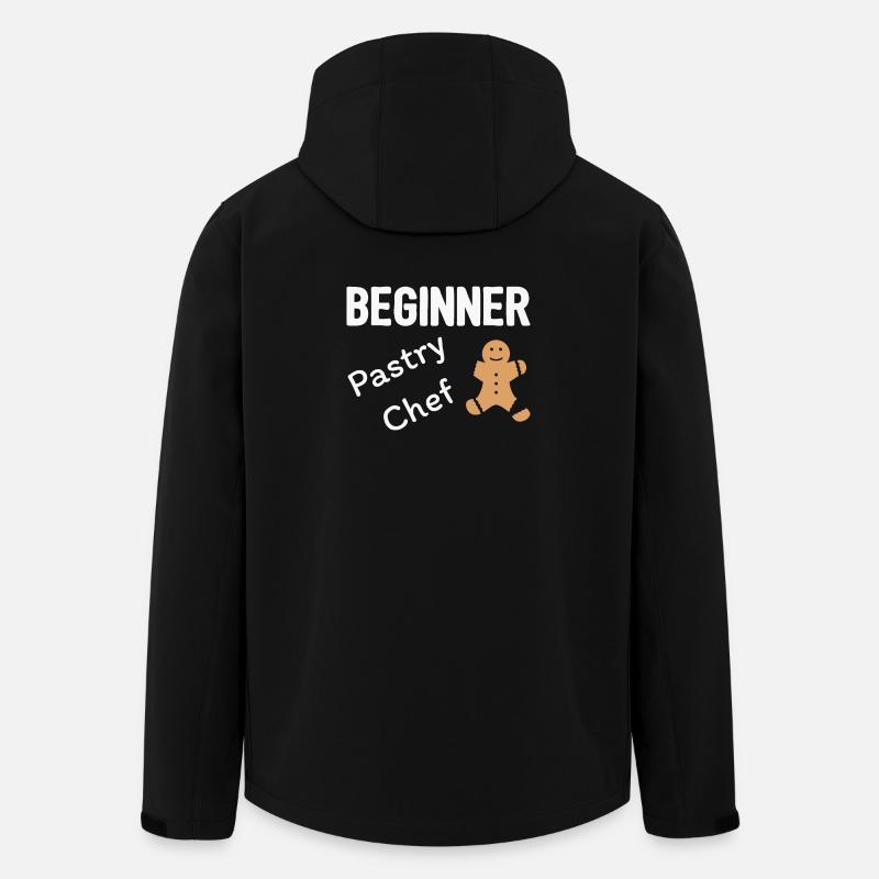 Beginner Pastry Chef - Veste softshell homme en polyester recyclé Stanley/Stella - noir