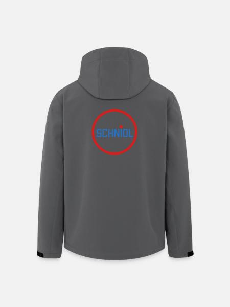 Schnidel Penis Puller Wurst - Recycelte Männer Softshell-Jacke von Stanley/Stella - Schwarz