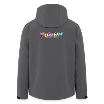 Crème glacée Délicieux bonbons Disant Dessert Snacking - Veste softshell homme en polyester recyclé Stanley/Stella - charbon - Dos - AI Model Male 185 light (185cm)