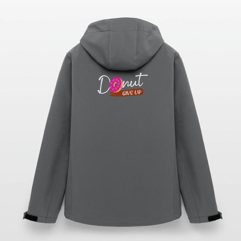 Sweets Statement Donut Snacking Baking Men’s Recycled Softshell Jacket by Stanley/Stella