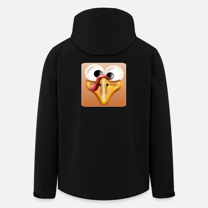 Truthahn Thanksgiving - Recycelte Männer Softshell-Jacke von Stanley/Stella - Schwarz