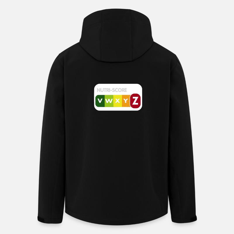 NutriScore - Men’s Recycled Softshell Jacket by Stanley/Stella - black