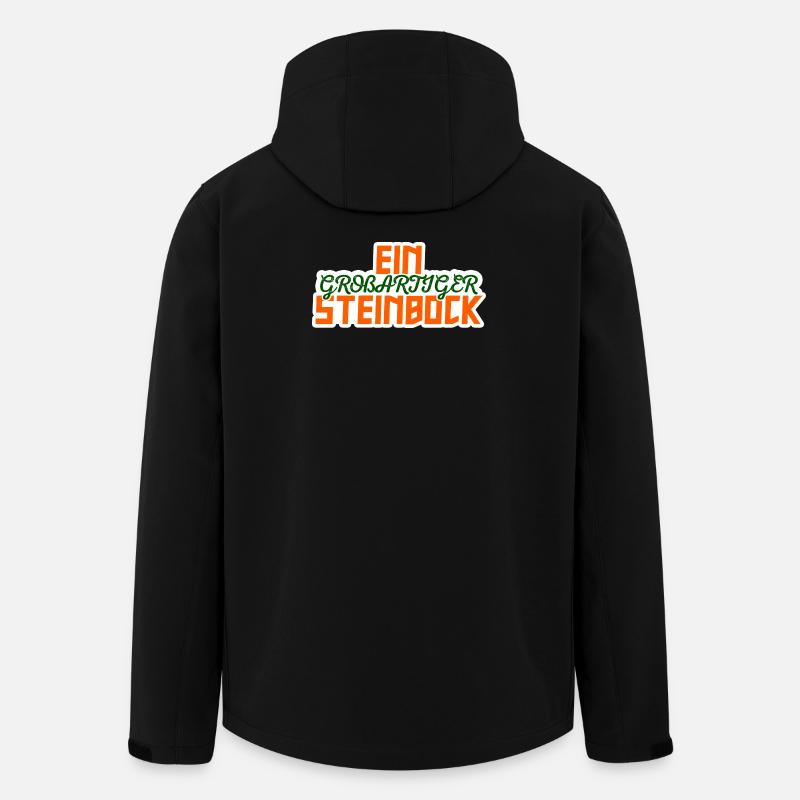 Steinbock Galaxy Statement Tierkreiszeichen Himmel - Recycelte Männer Softshell-Jacke von Stanley/Stella - Schwarz