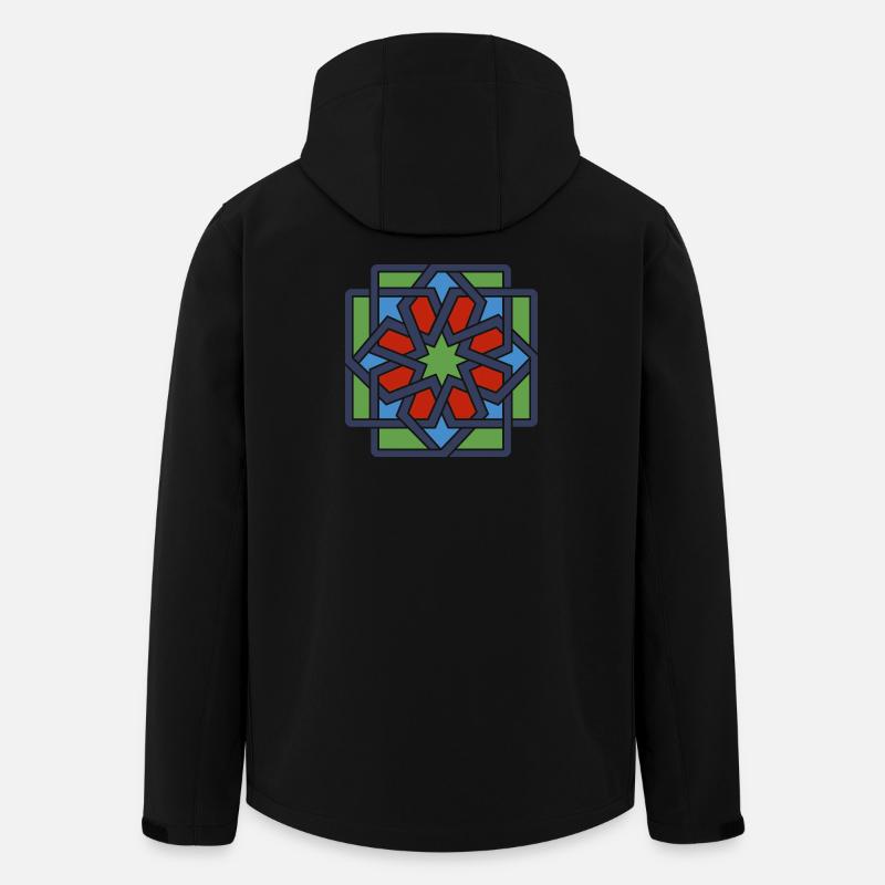 Andalusien 4 - Recycelte Männer Softshell-Jacke von Stanley/Stella - Schwarz