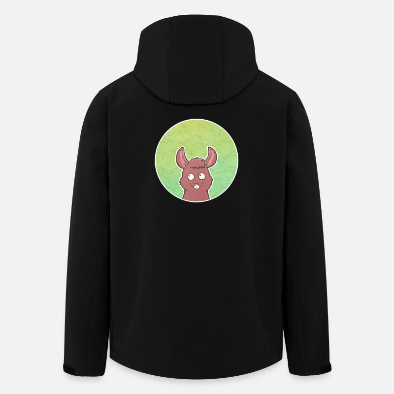 Écureuil - Veste softshell homme en polyester recyclé Stanley/Stella - noir