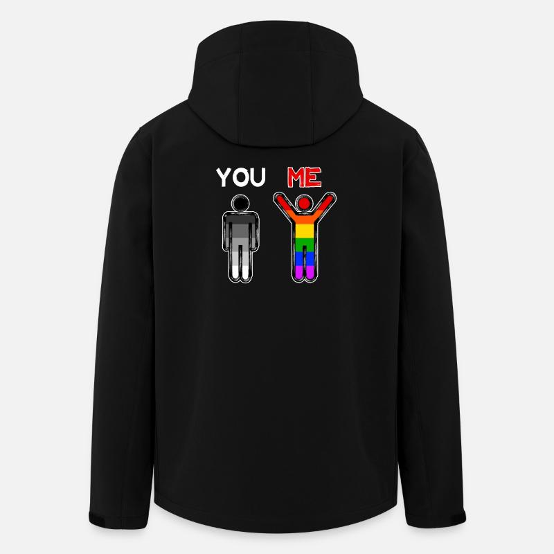 Partenariat homosexuel Relation LGBT - Veste softshell homme en polyester recyclé Stanley/Stella - noir