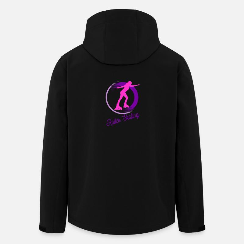 Rollschuhlaufen Frauen - Recycelte Männer Softshell-Jacke von Stanley/Stella - Schwarz