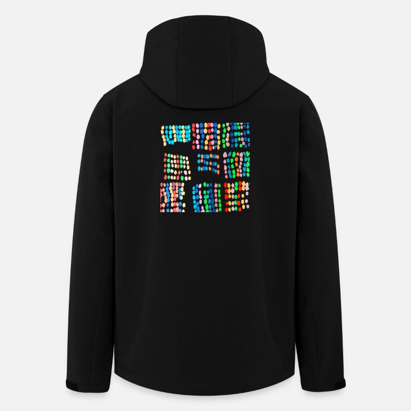 Pon-pon - Recycelte Männer Softshell-Jacke von Stanley/Stella - Schwarz