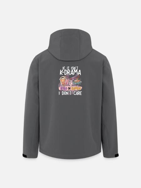 K-Drama Boba oder Ramen Design - Recycelte Männer Softshell-Jacke von Stanley/Stella - Schwarz