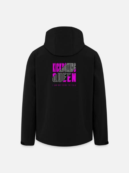 Kickboxing Queen - Men’s Recycled Softshell Jacket by Stanley/Stella - black
