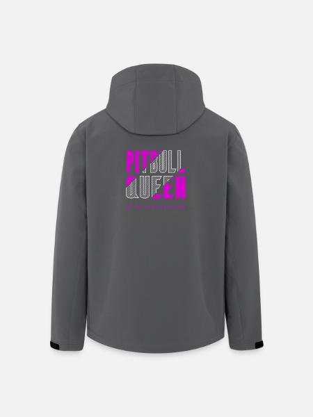 Pitbull Queen - Men’s Recycled Softshell Jacket by Stanley/Stella - black