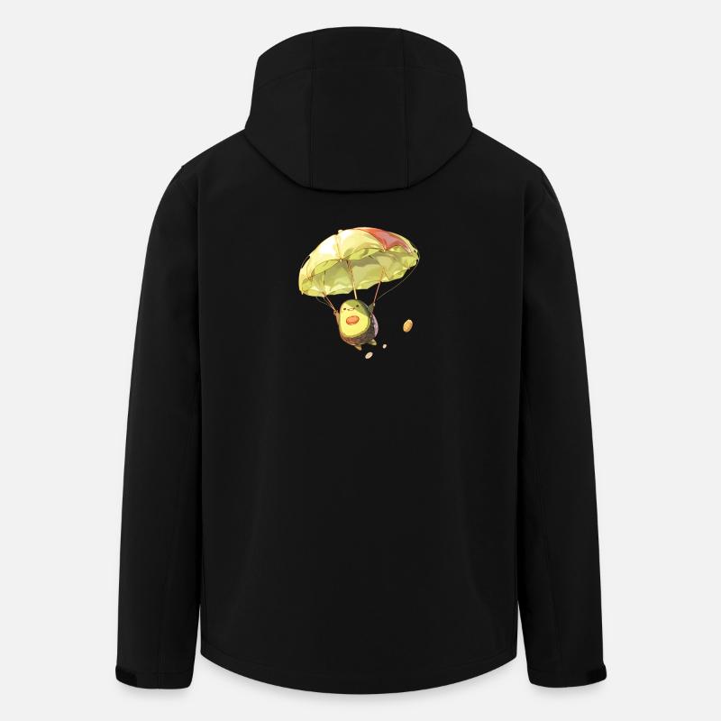 Parachutisme Avocat - Veste softshell homme en polyester recyclé Stanley/Stella - noir