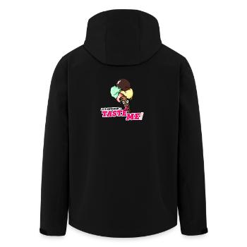 C’est l’été – Goûtez-moi! - Veste softshell homme en polyester recyclé Stanley/Stella - noir - Dos - AI Model Male 185 light (185cm)
