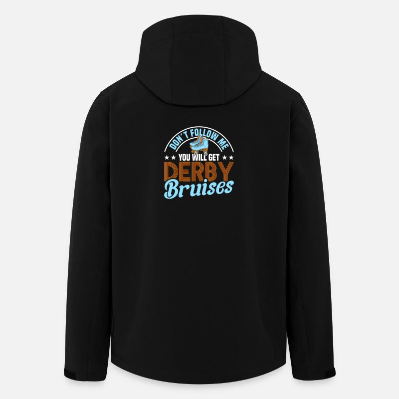 design de patins à roulettes - Veste softshell homme en polyester recyclé Stanley/Stella - noir