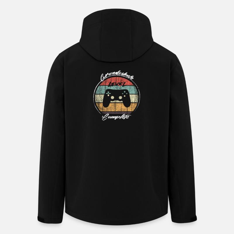 Elementary Level Complete Gamer - Men’s Recycled Softshell Jacket by Stanley/Stella - black