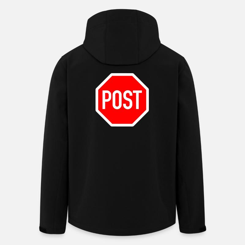 Publier ou arrêter ? - Veste softshell homme en polyester recyclé Stanley/Stella - noir